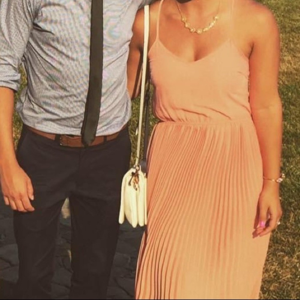 Coral Long Formal Dress